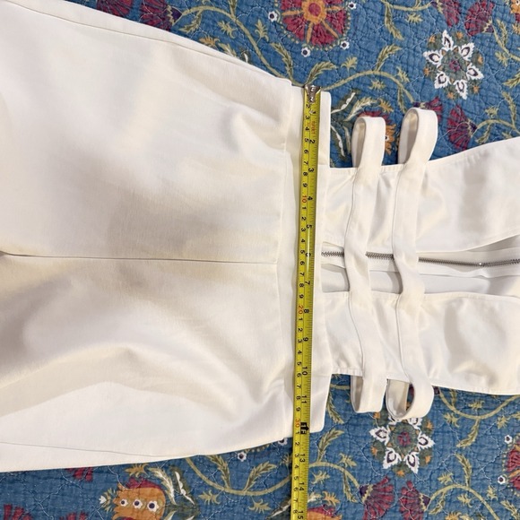 Fashion Nova White Strappy Cut-Out Jumpsuit – Size Small - Picture 5 of 7
